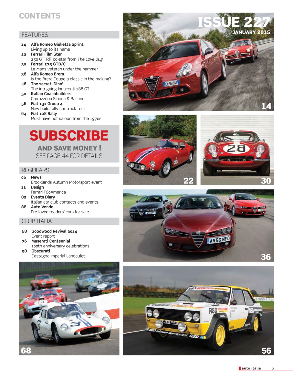 AutoItalia Magazine Preview Pages