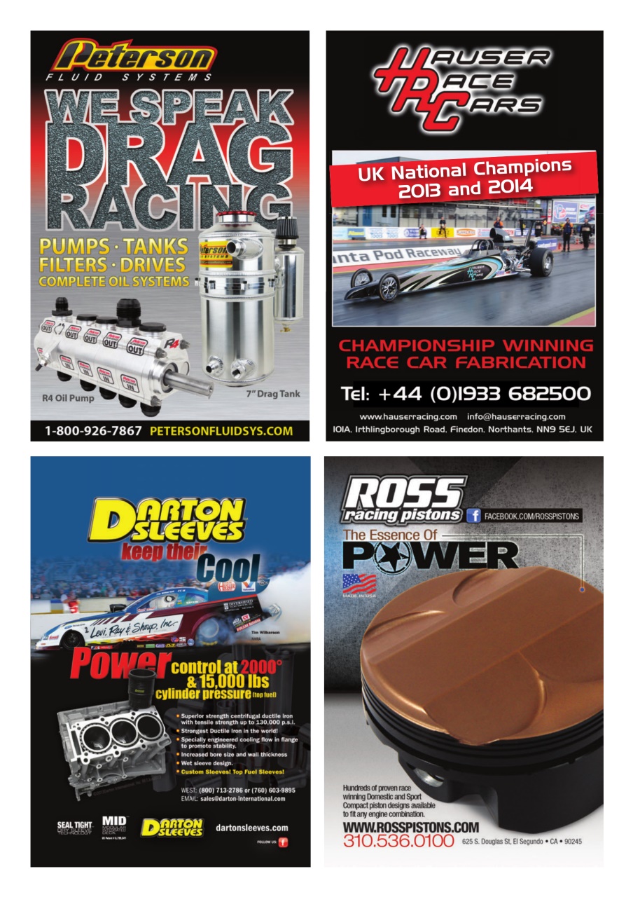 DRAG Race Technology Preview Pages