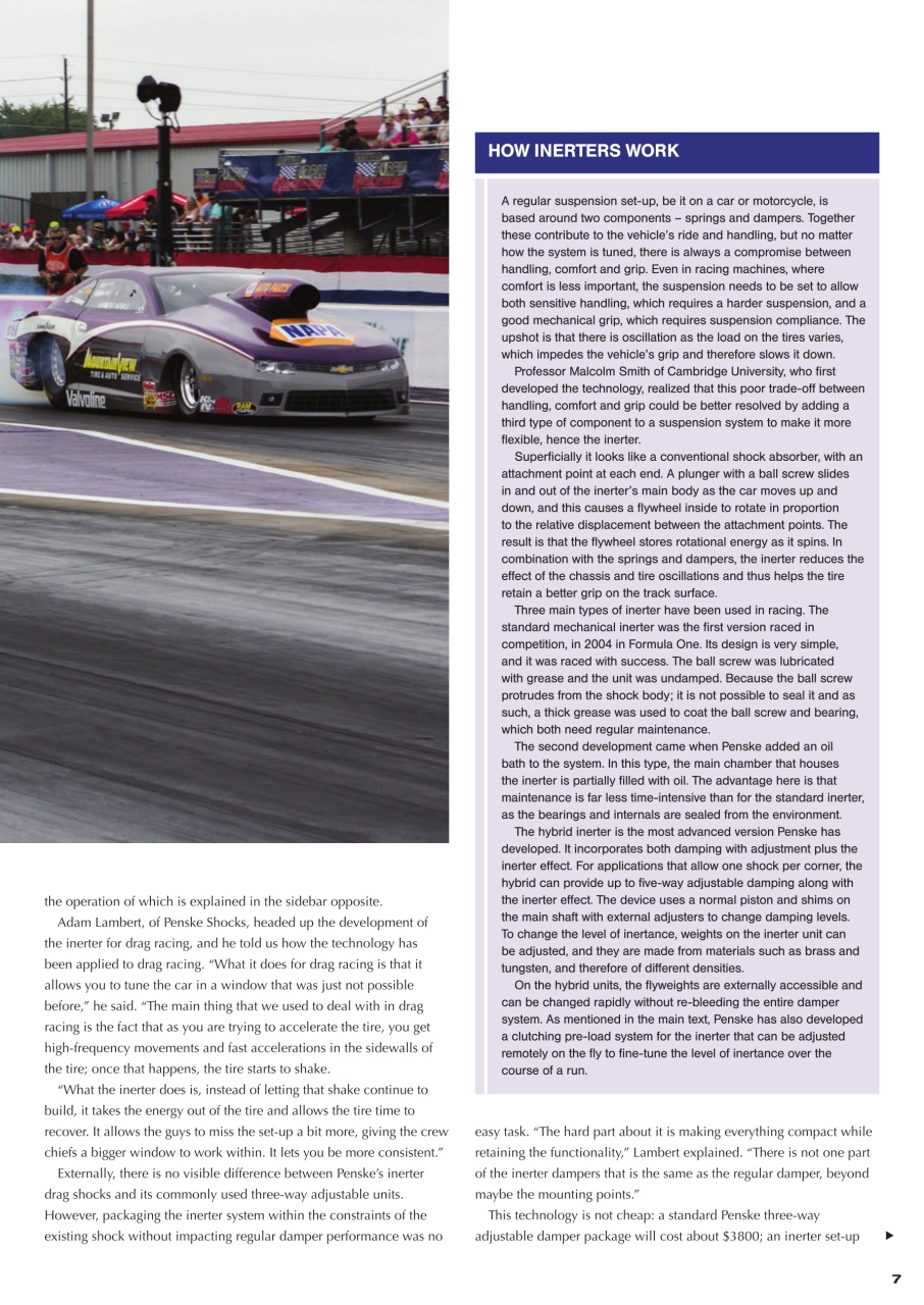 DRAG Race Technology Preview Pages