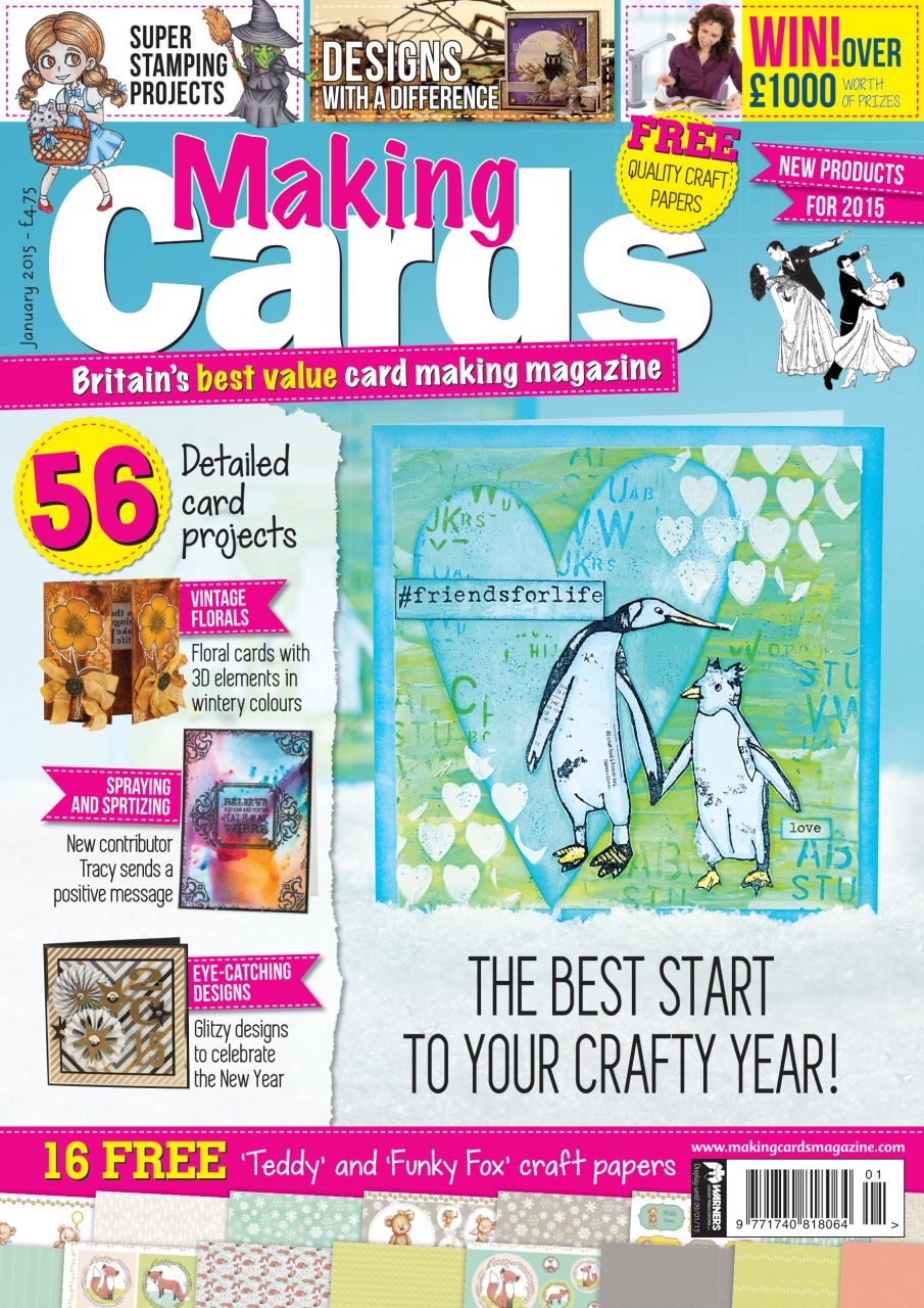 Making Cards & Papercraft Preview Pages