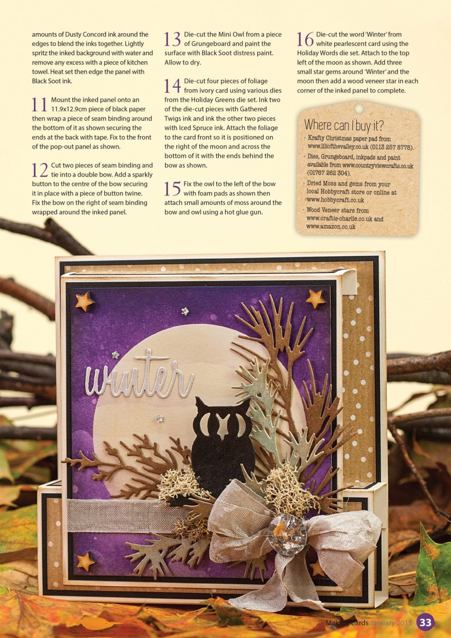 Making Cards & Papercraft Preview Pages