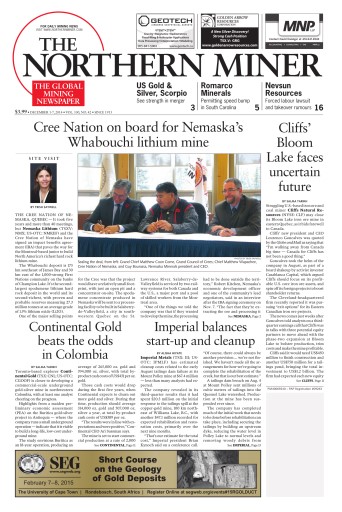 The Northern Miner issue 