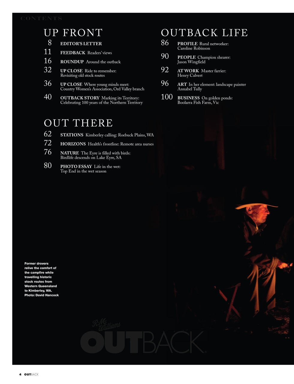 OUTBACK Magazine Preview Pages