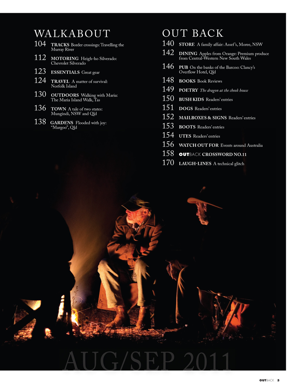 OUTBACK Magazine Preview Pages