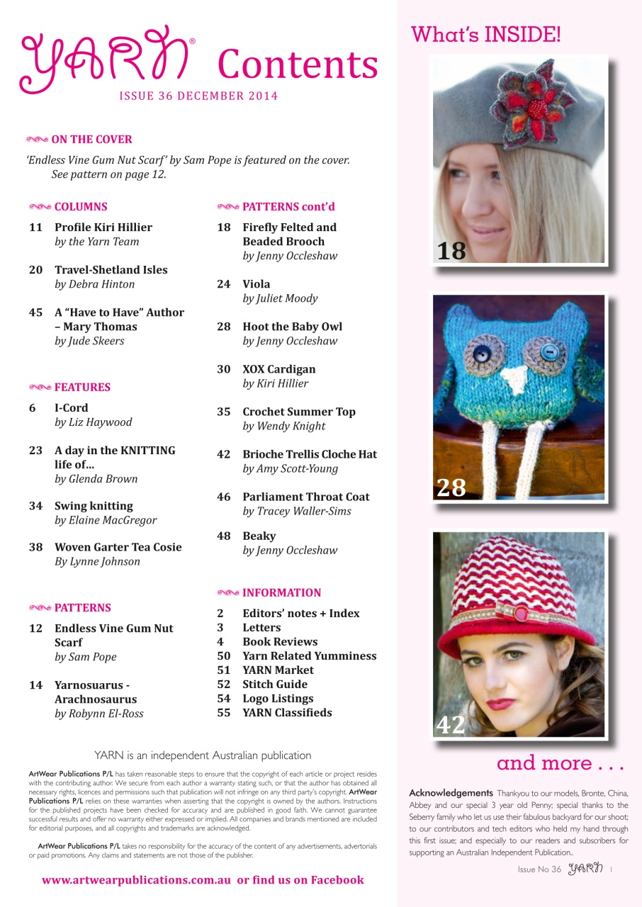 Yarn Preview Pages