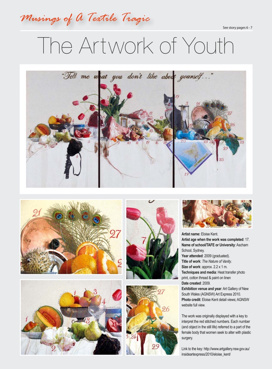 Textile Fibre Forum Preview Pages