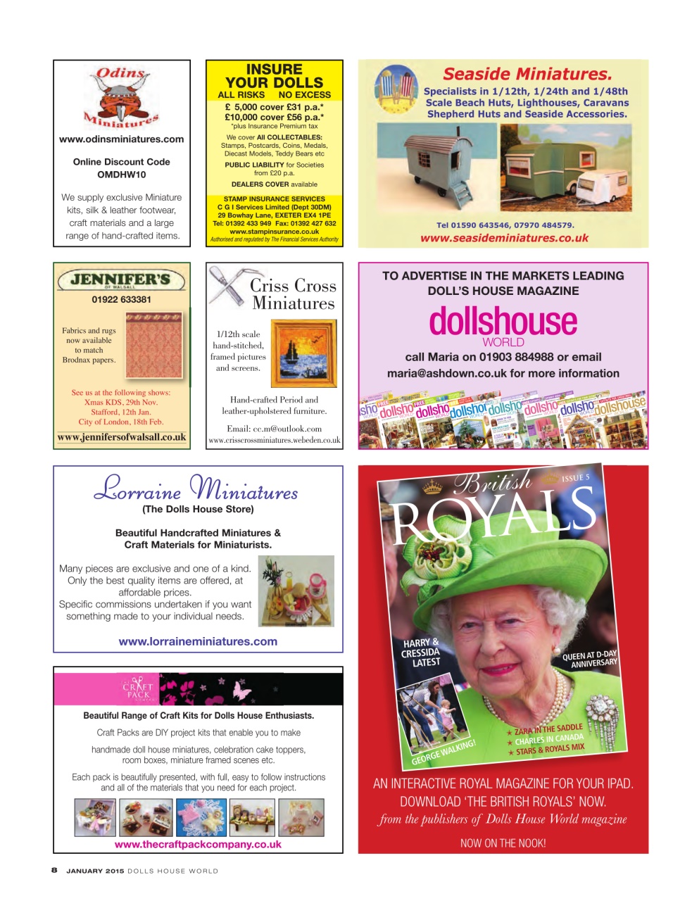 Dolls House World Preview Pages