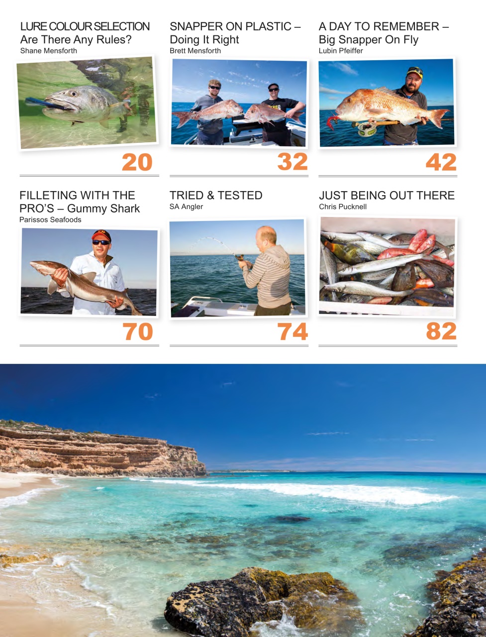 South Australian Angler Preview Pages