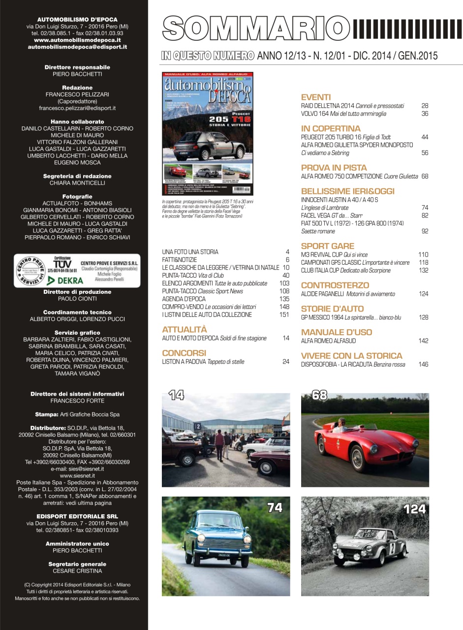 Automobilismo d'Epoca Preview Pages