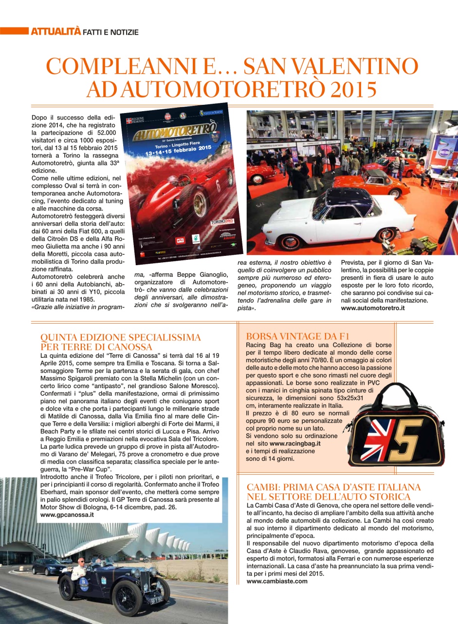 Automobilismo d'Epoca Preview Pages