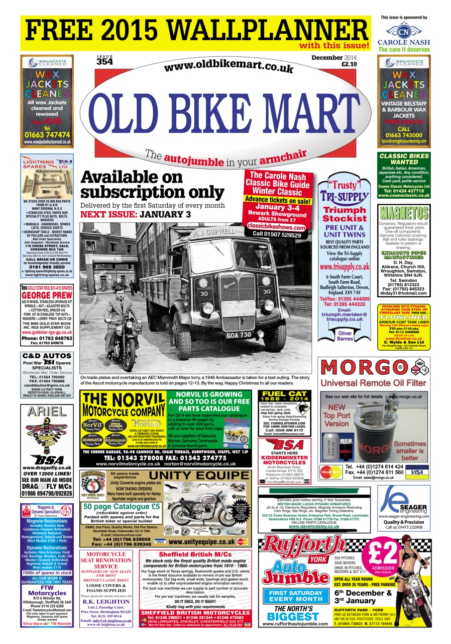 Old Bike Mart Preview Pages