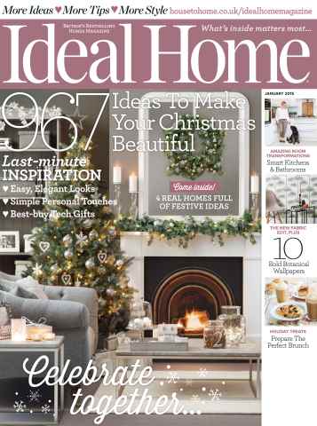 Ideal Home issue January 2015