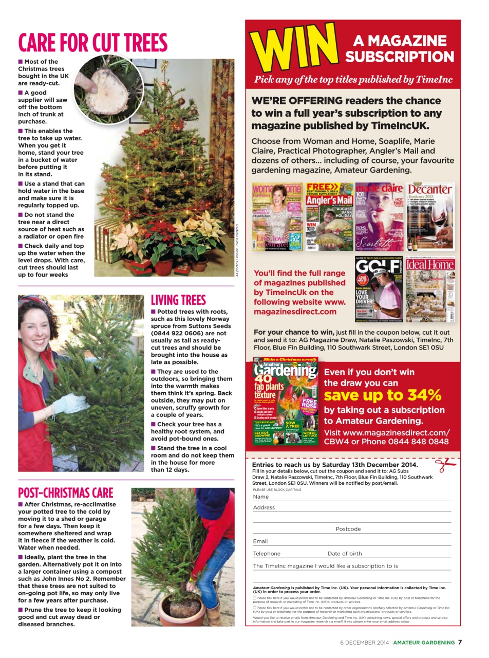 Amateur Gardening Preview Pages