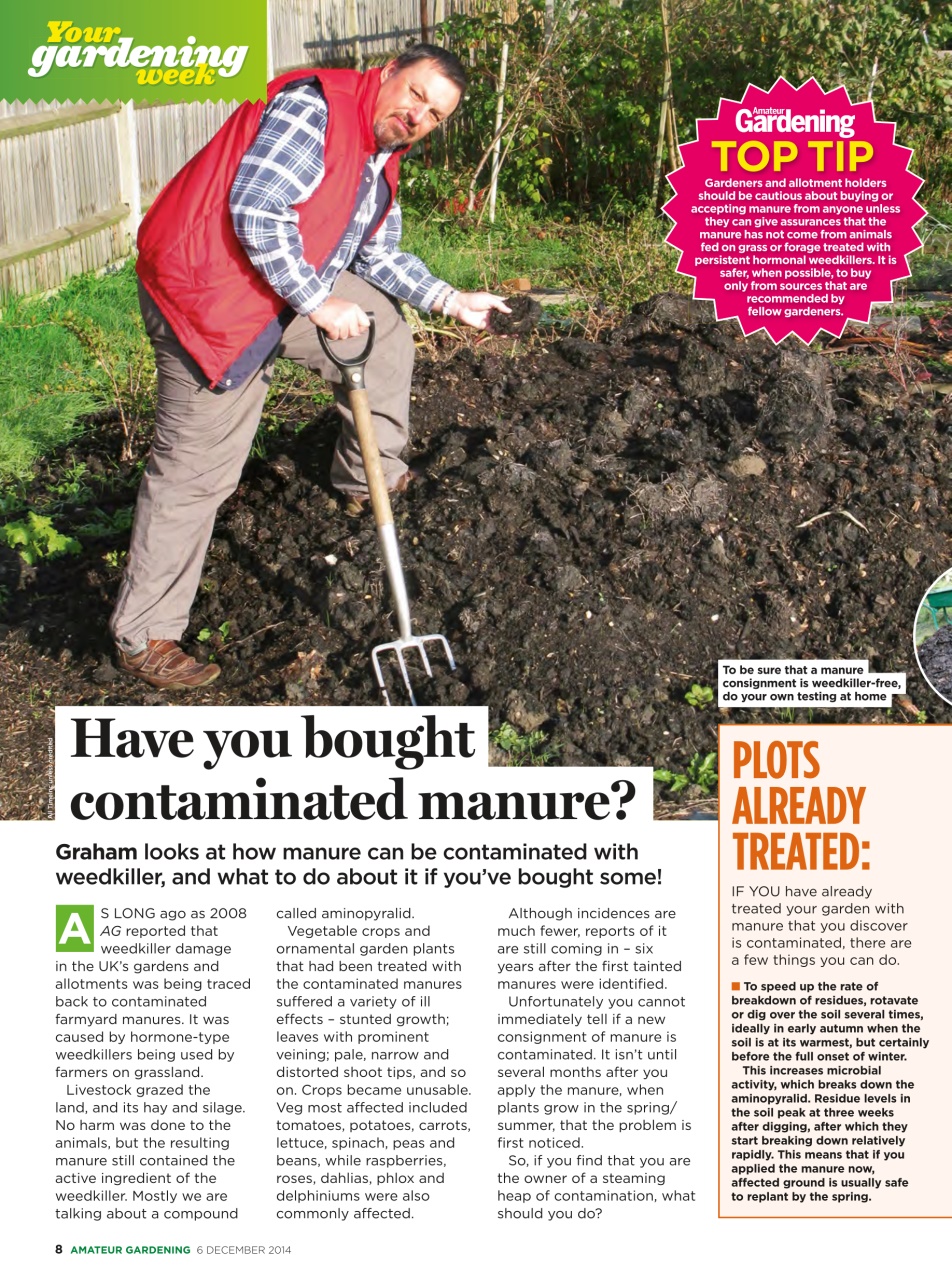 Amateur Gardening Preview Pages