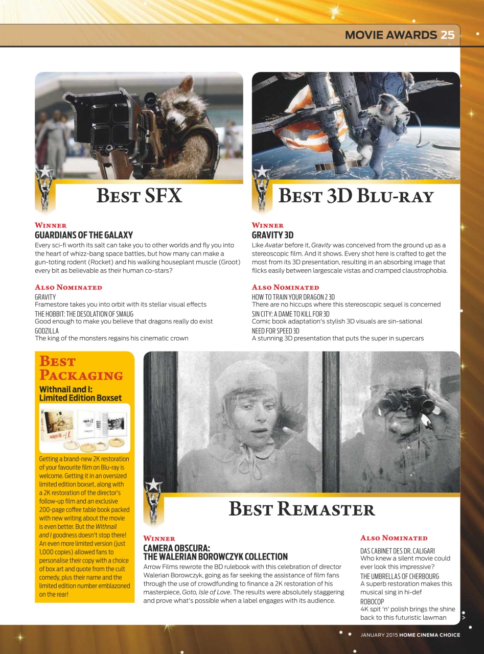 Home Cinema Choice Preview Pages