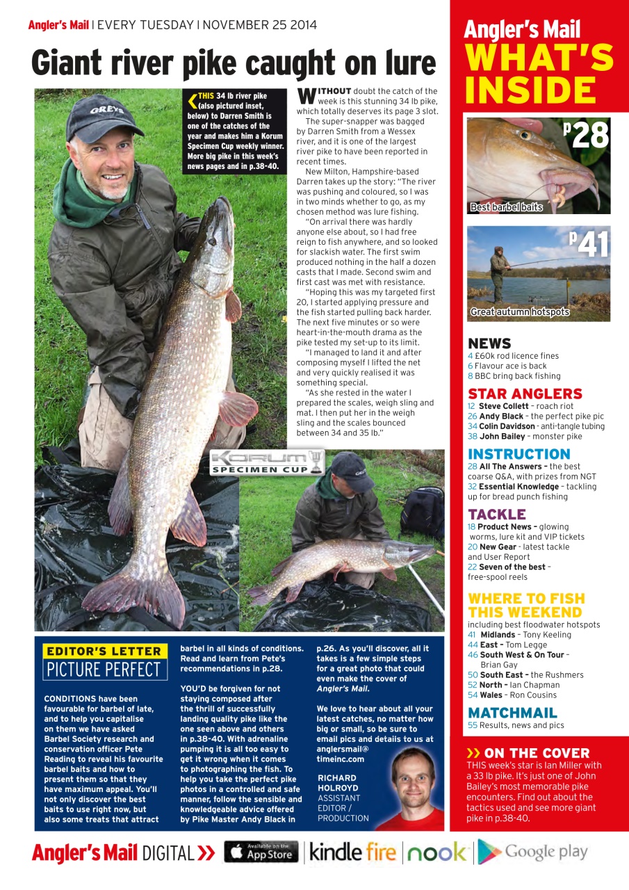 Anglers Mail Preview Pages