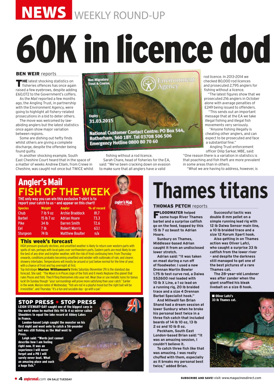 Anglers Mail Preview Pages