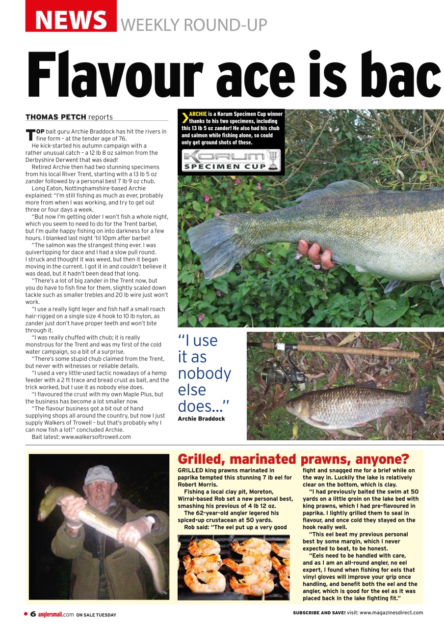 Anglers Mail Preview Pages