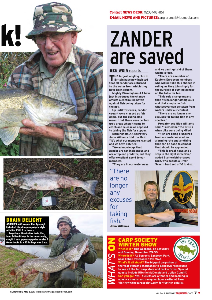 Anglers Mail Preview Pages