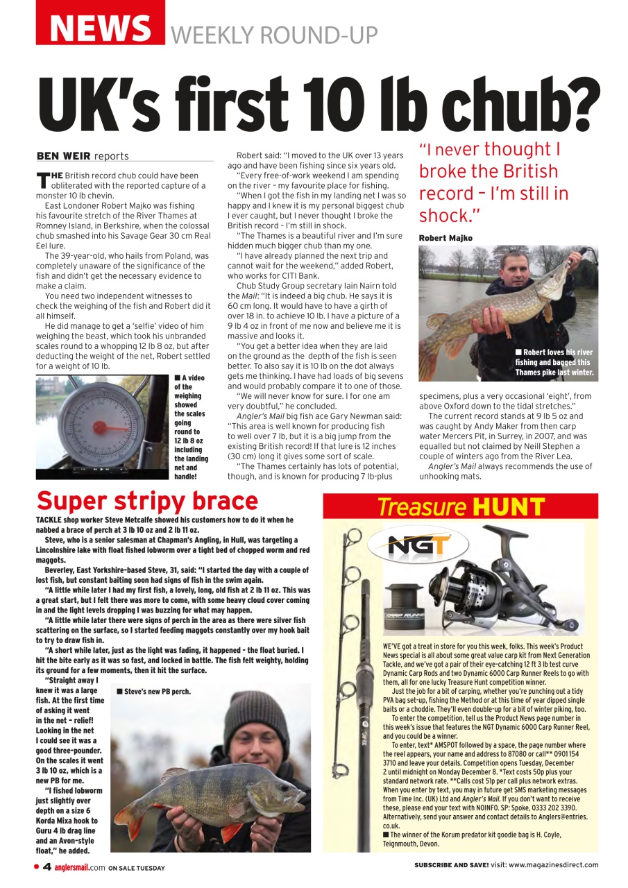 Anglers Mail Preview Pages