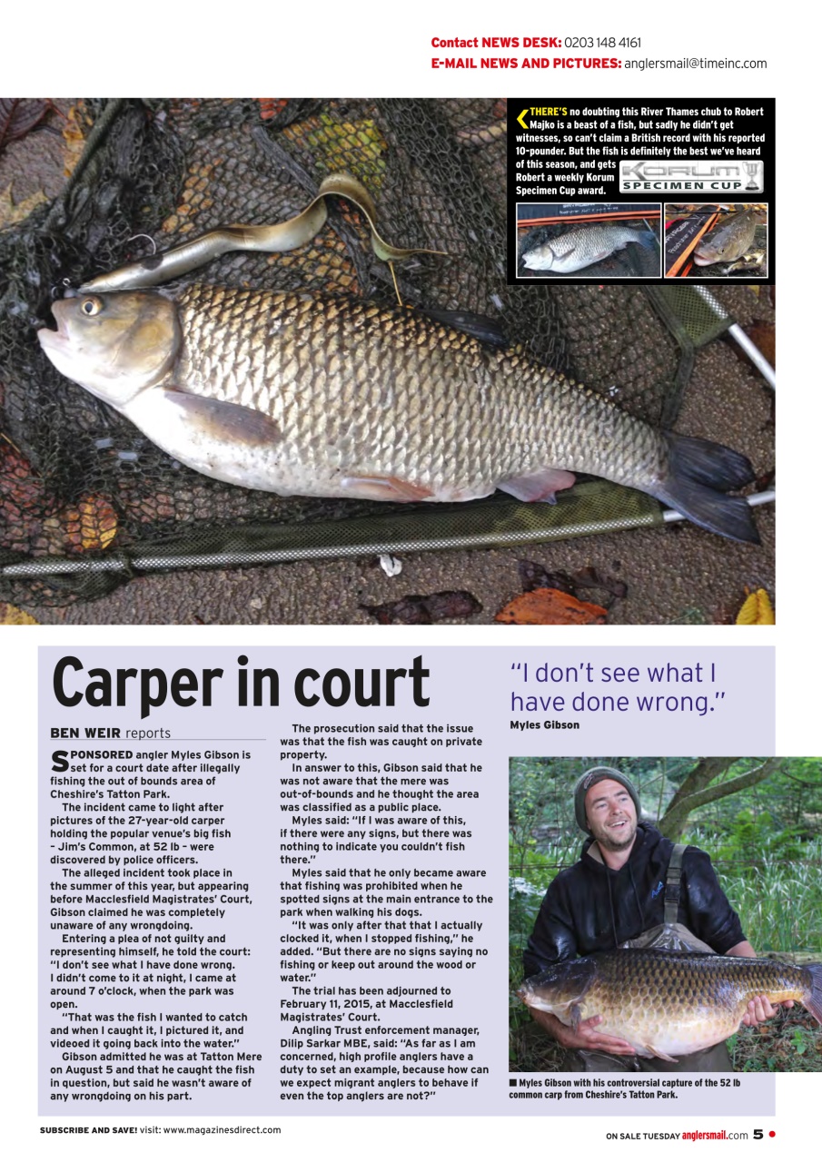 Anglers Mail Preview Pages