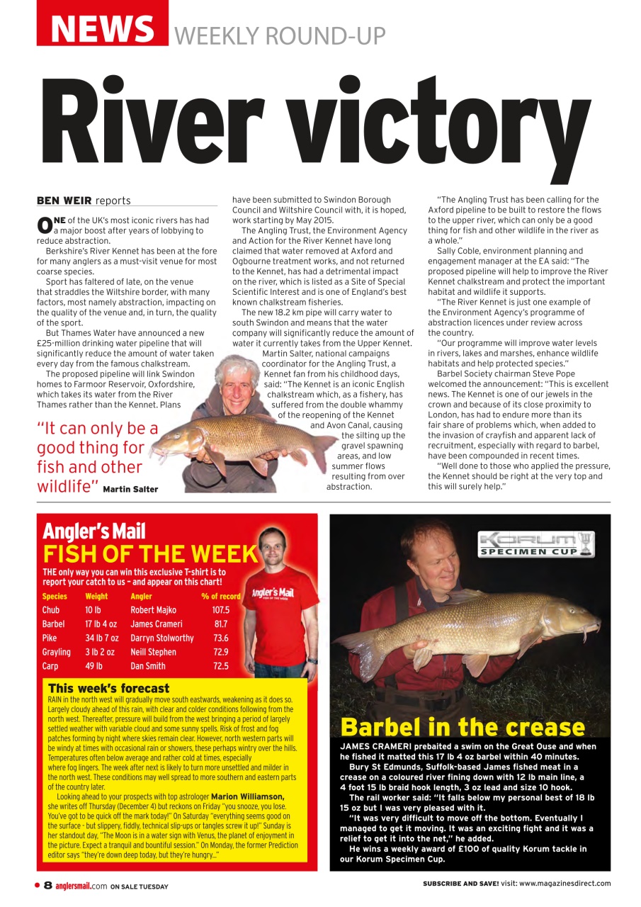 Anglers Mail Preview Pages