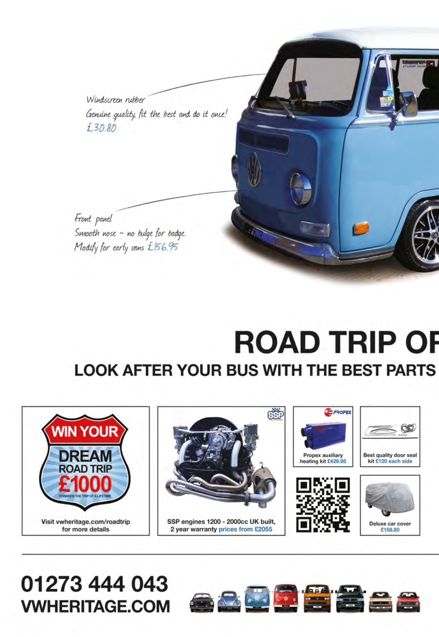 VW Camper Preview Pages