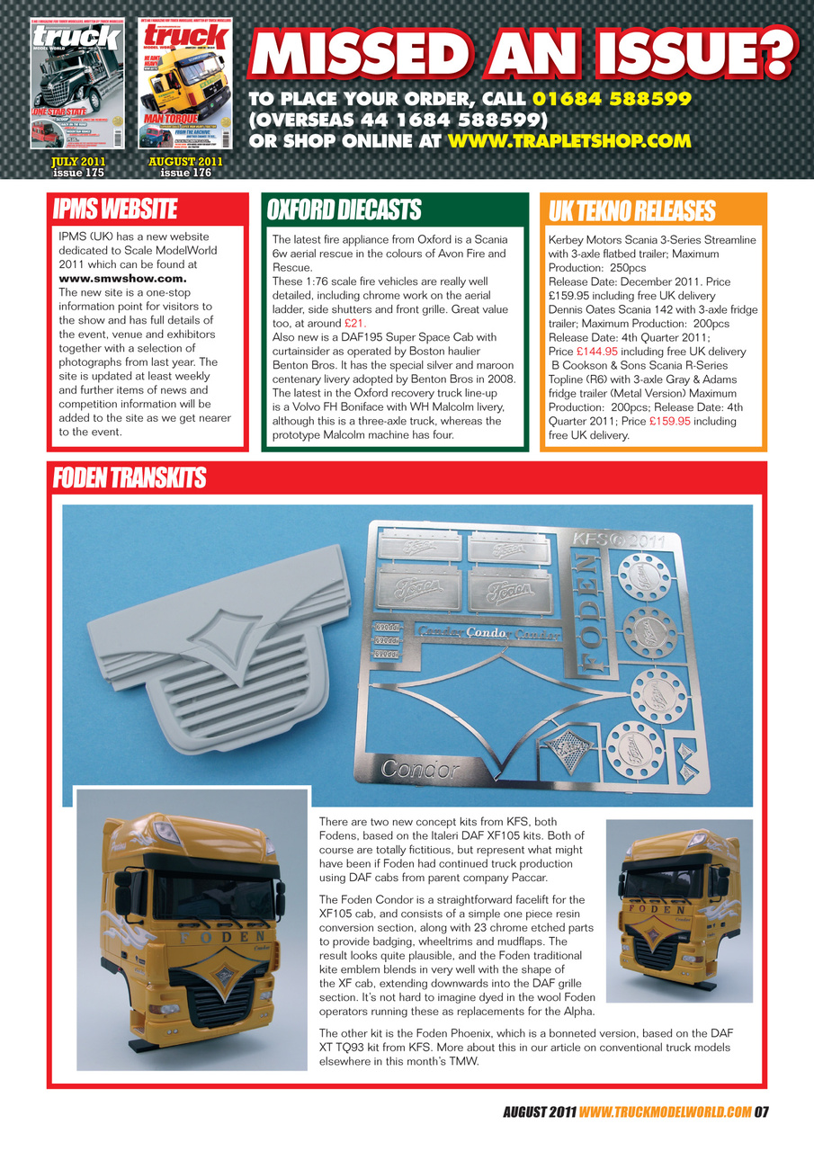 Model Car Truck Motorcycles World Preview Pages