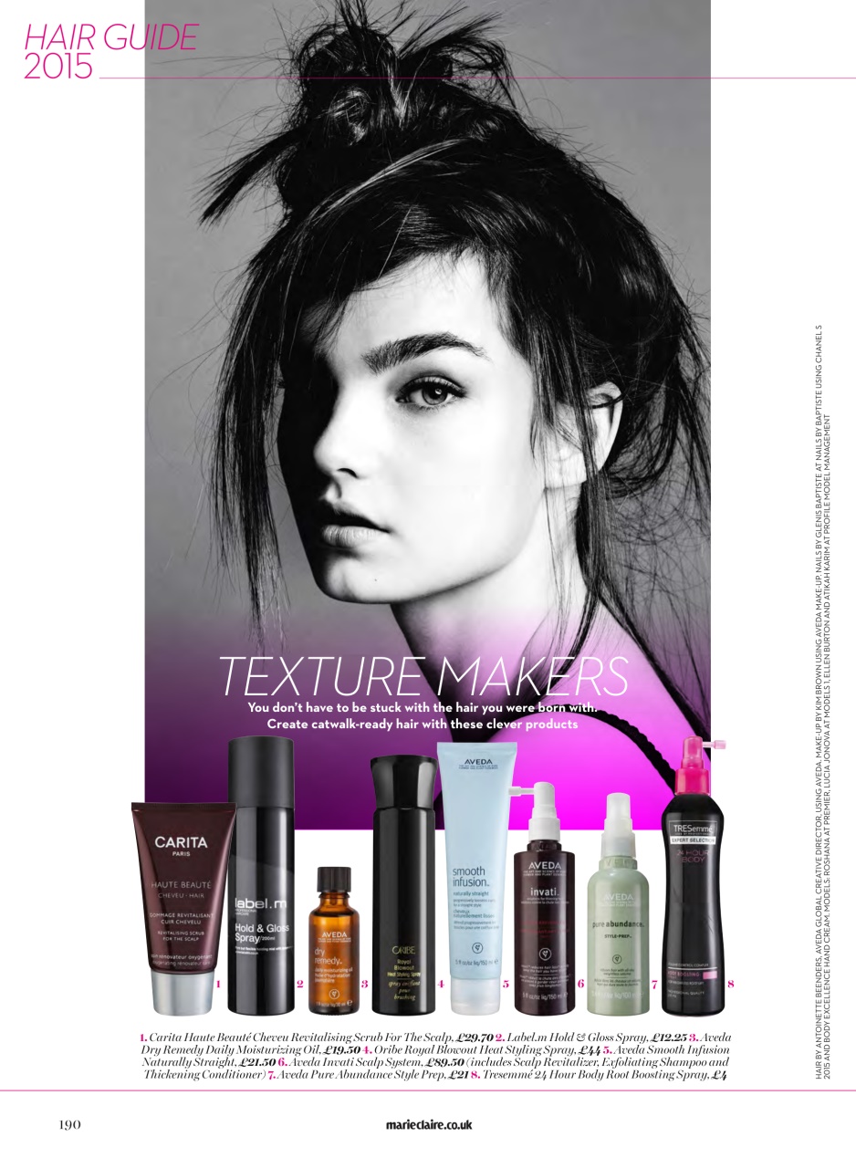 Marie Claire Preview Pages