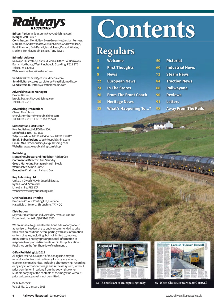 Railways Illustrated Preview Pages