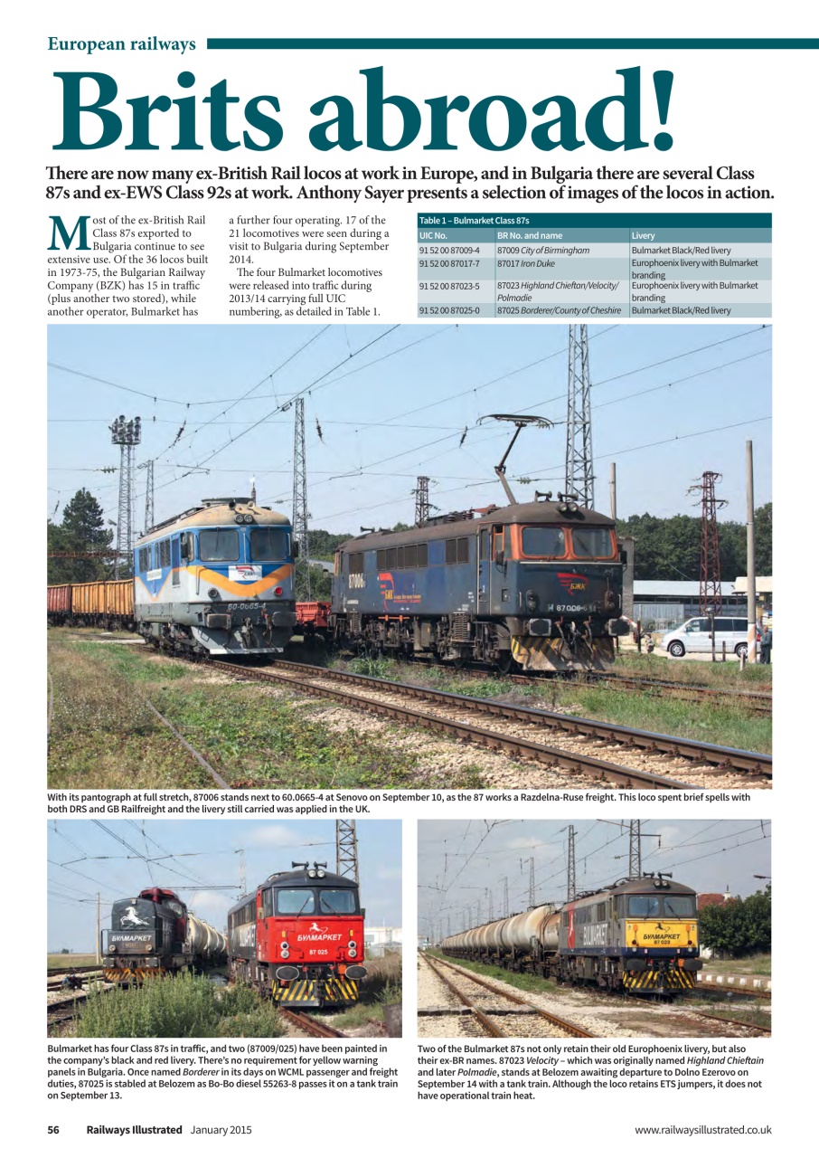 Railways Illustrated Preview Pages