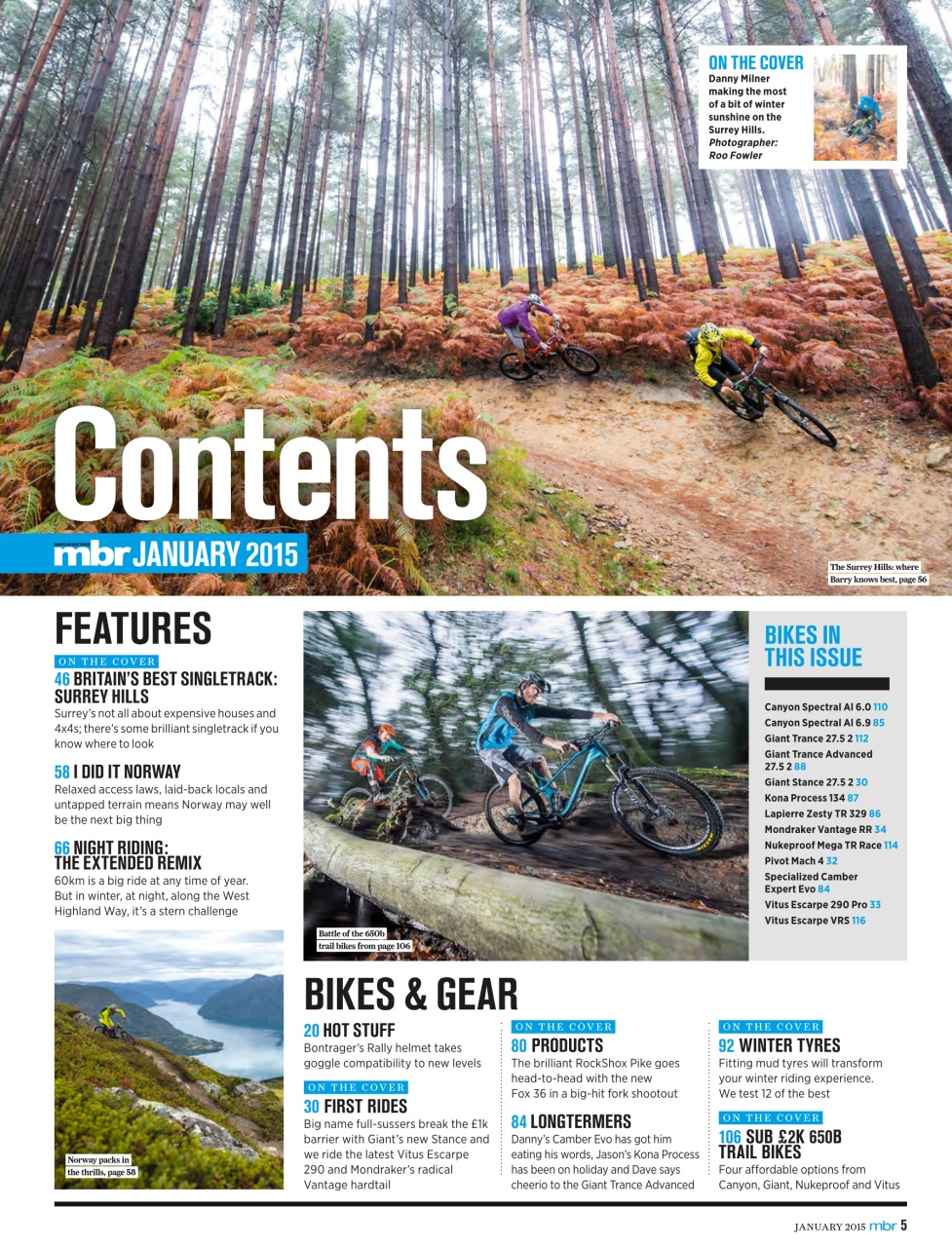 Mountain Bike Rider Preview Pages