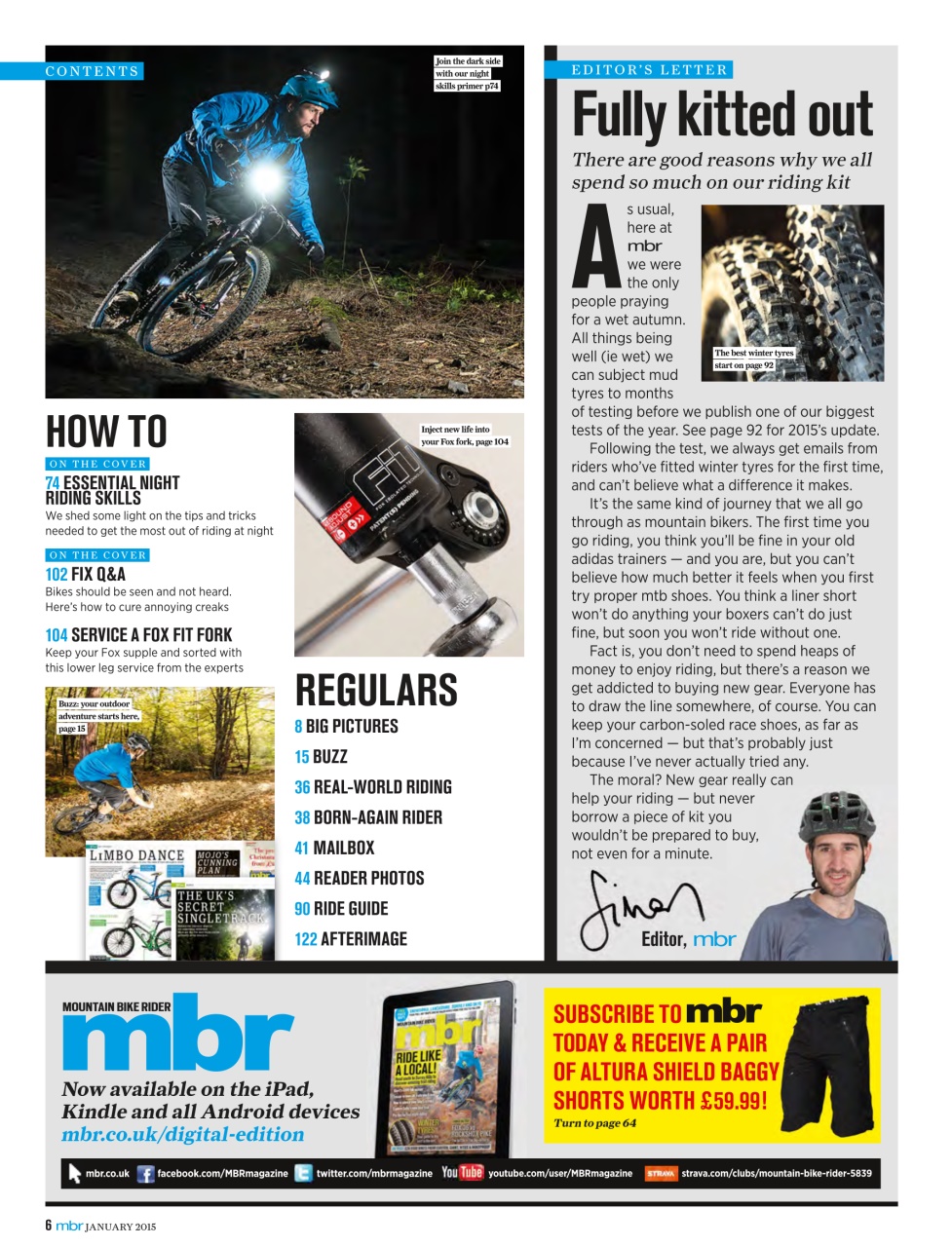 Mountain Bike Rider Preview Pages