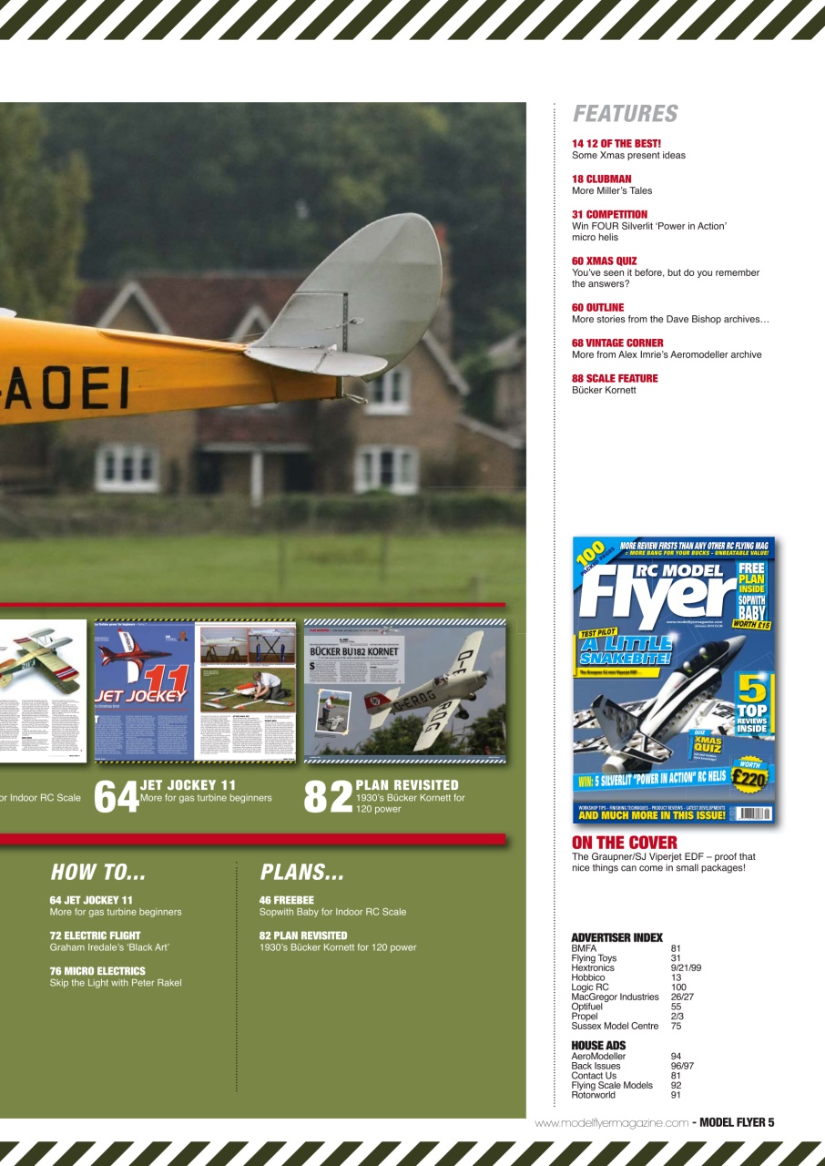 Radio Control Model Flyer Preview Pages