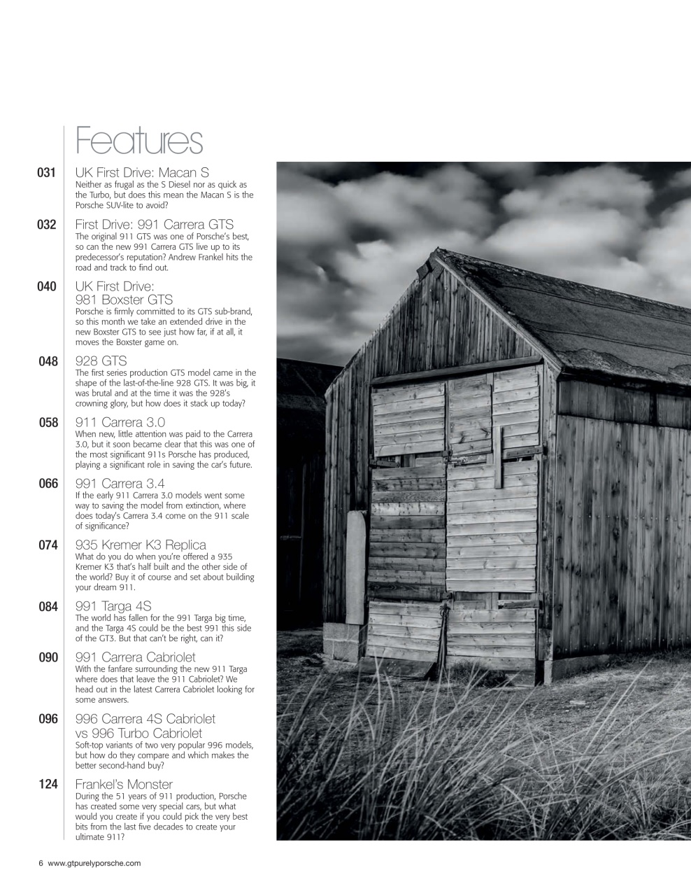 GT Porsche Preview Pages