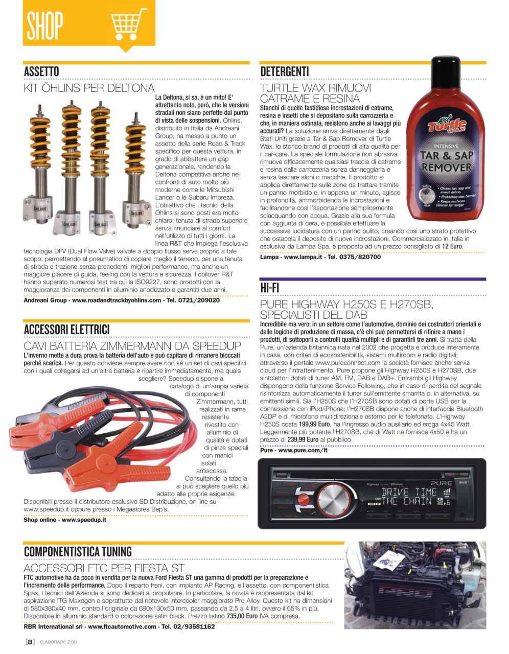 Elaborare GT Tuning Preview Pages