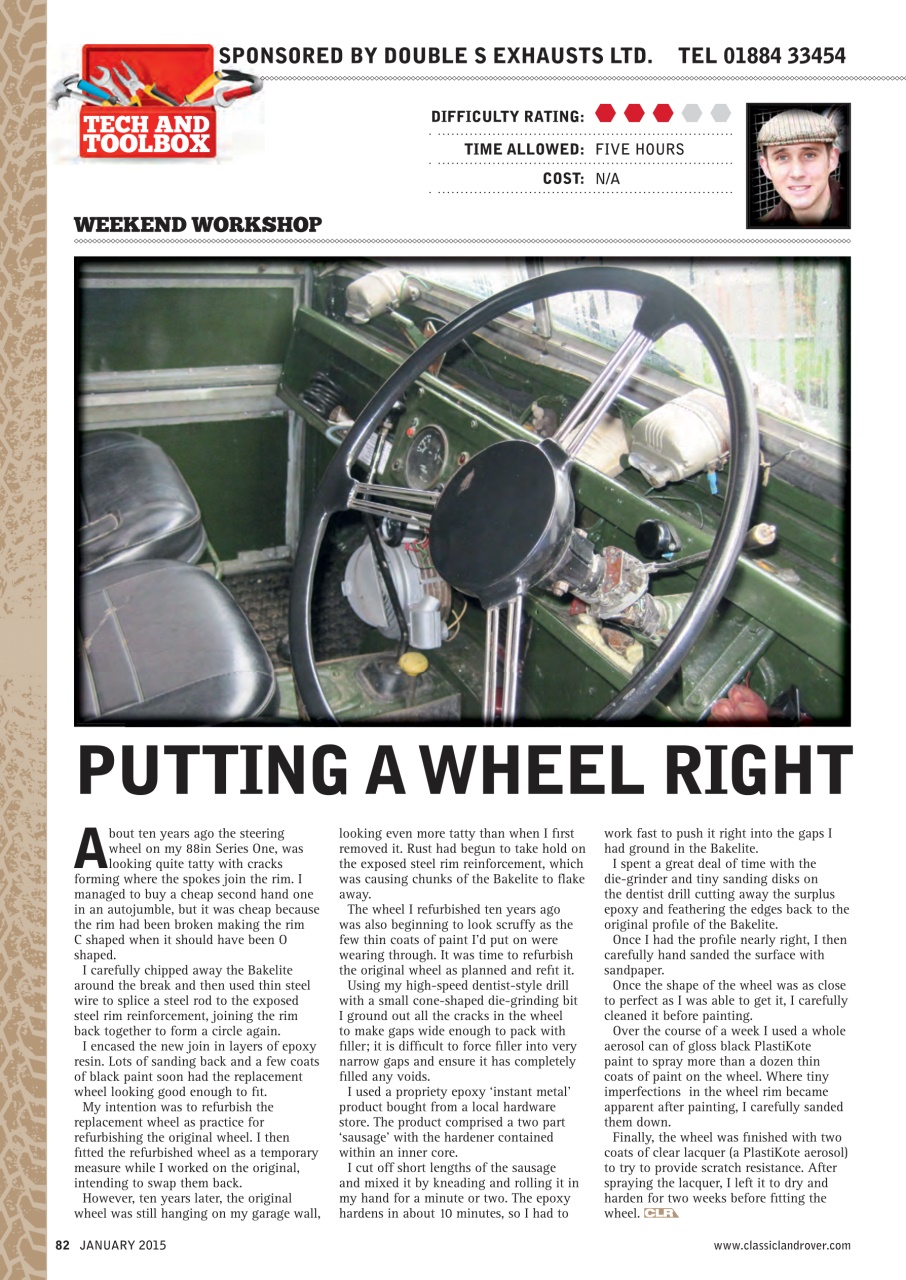 Classic Land Rover Magazine Preview Pages