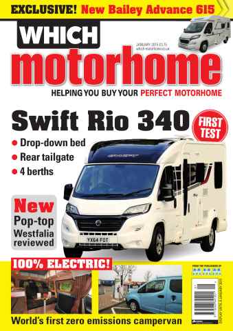 What Motorhome magazine issue January 2015