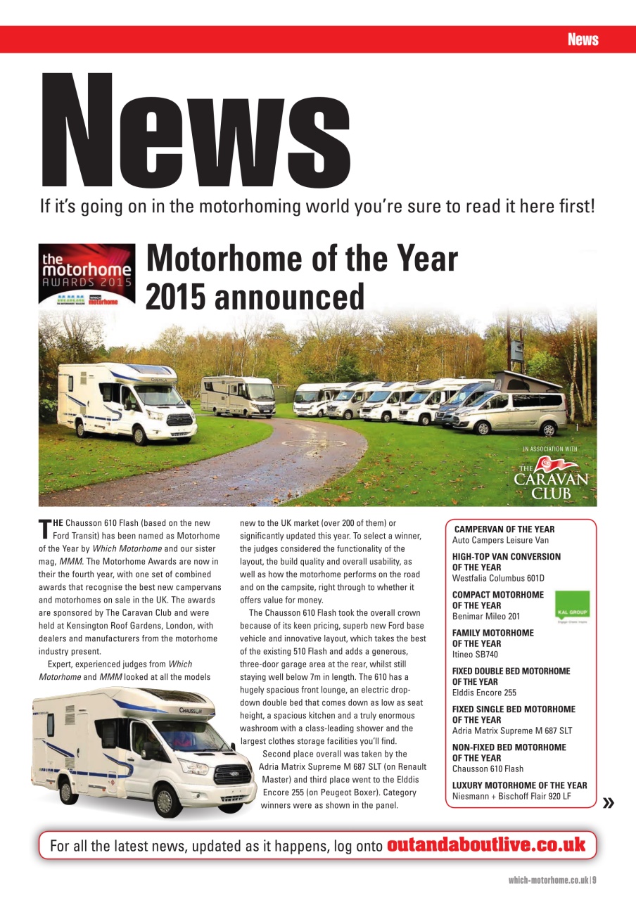 What Motorhome magazine Preview Pages