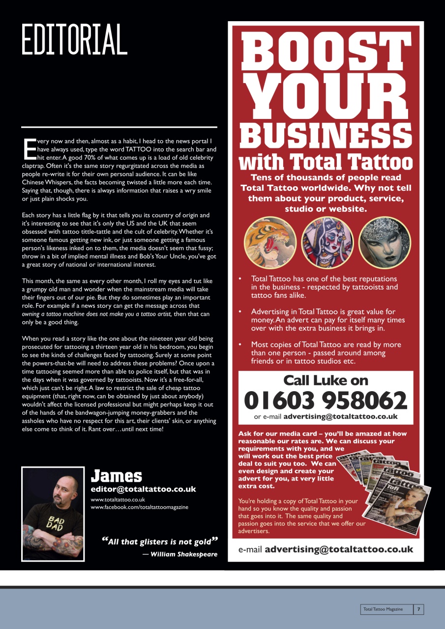 Total Tattoo Preview Pages