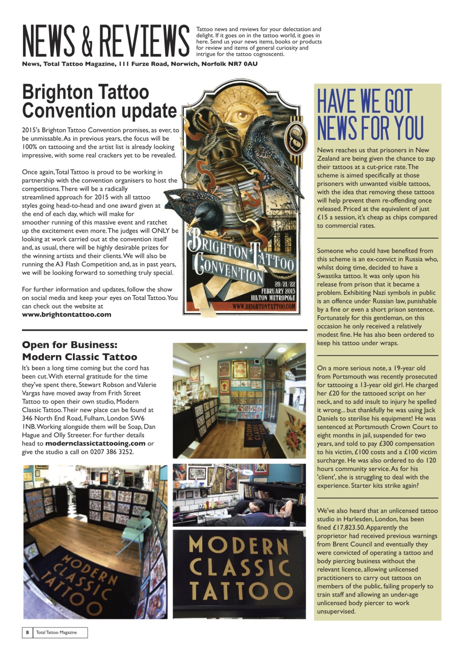 Total Tattoo Preview Pages