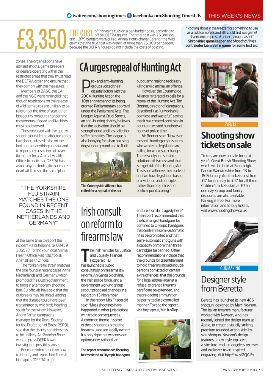 Shooting Times & Country Preview Pages