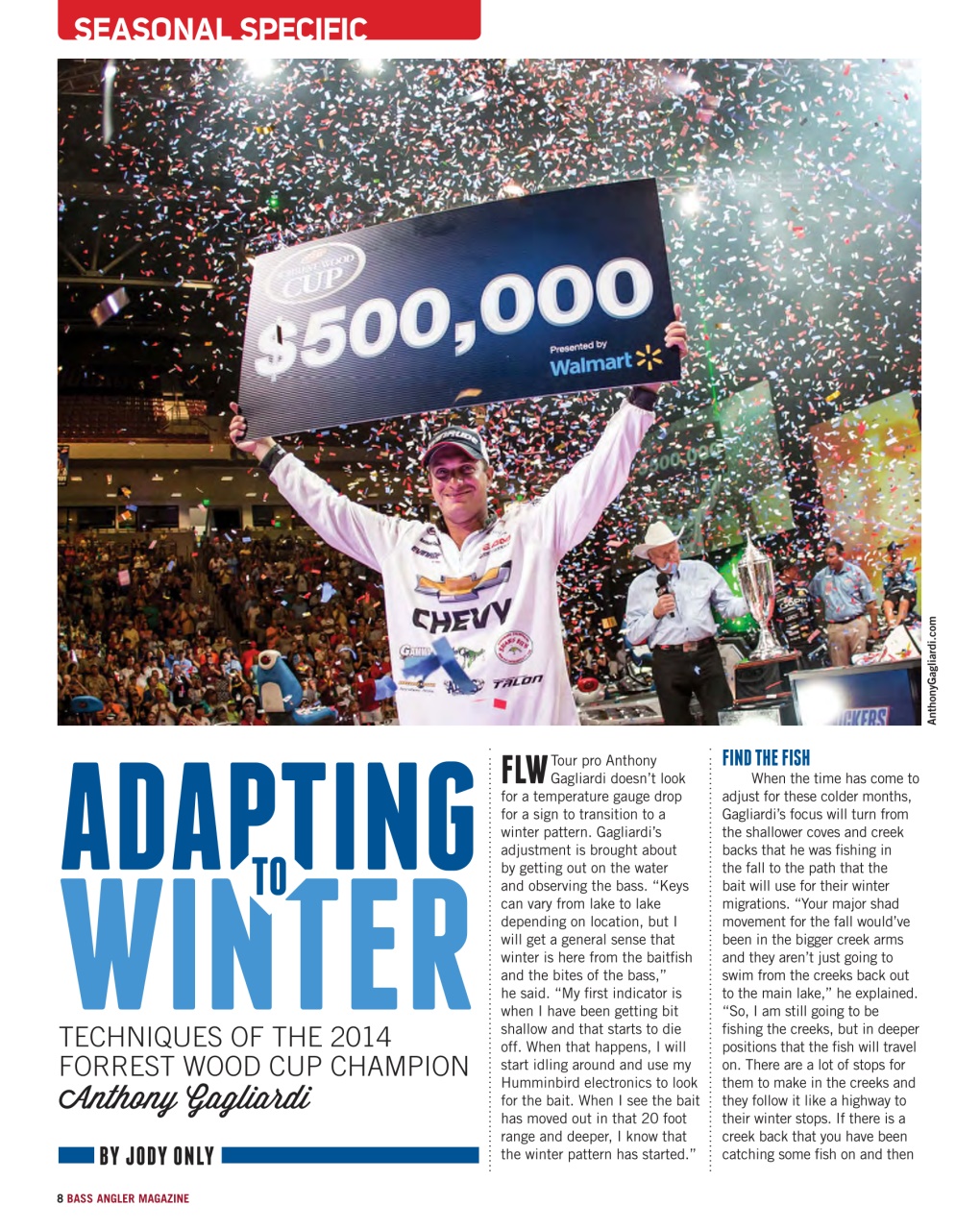 BASS ANGLER MAGAZINE Preview Pages