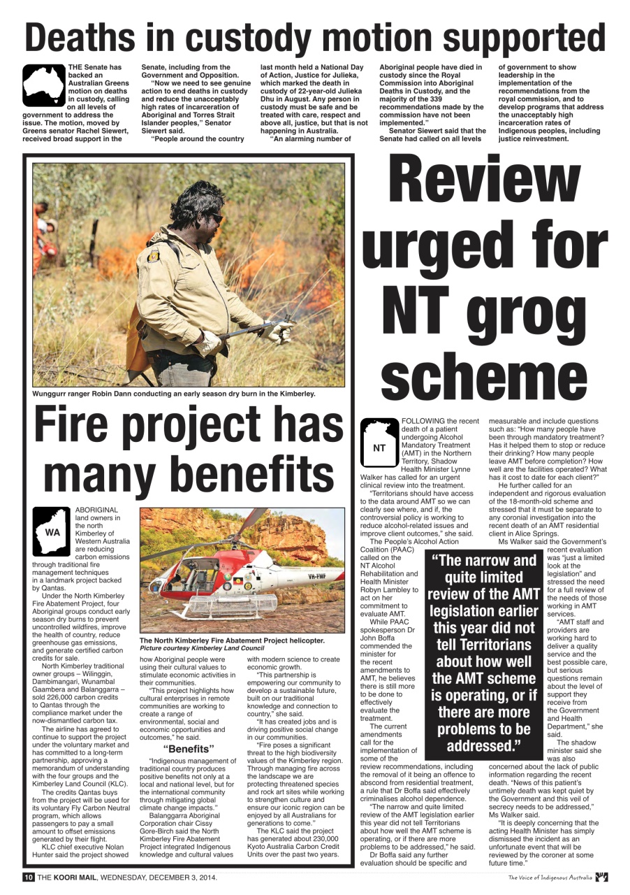 Koori Mail Preview Pages