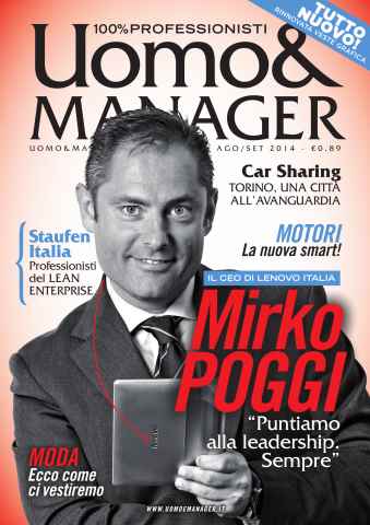 Uomo&Manager AgostoSettembre issue Uomo&Manager AgostoSettembre