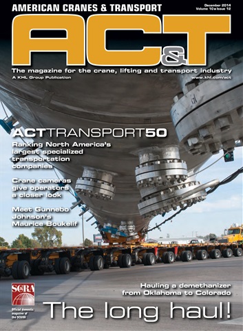 American Cranes & Transport issue December 2014
