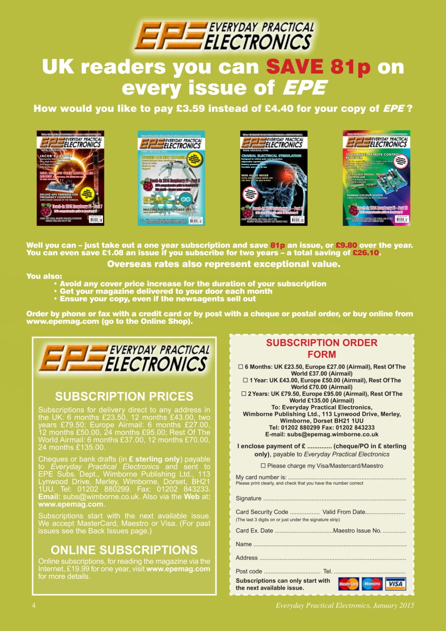 Practical Electronics Preview Pages