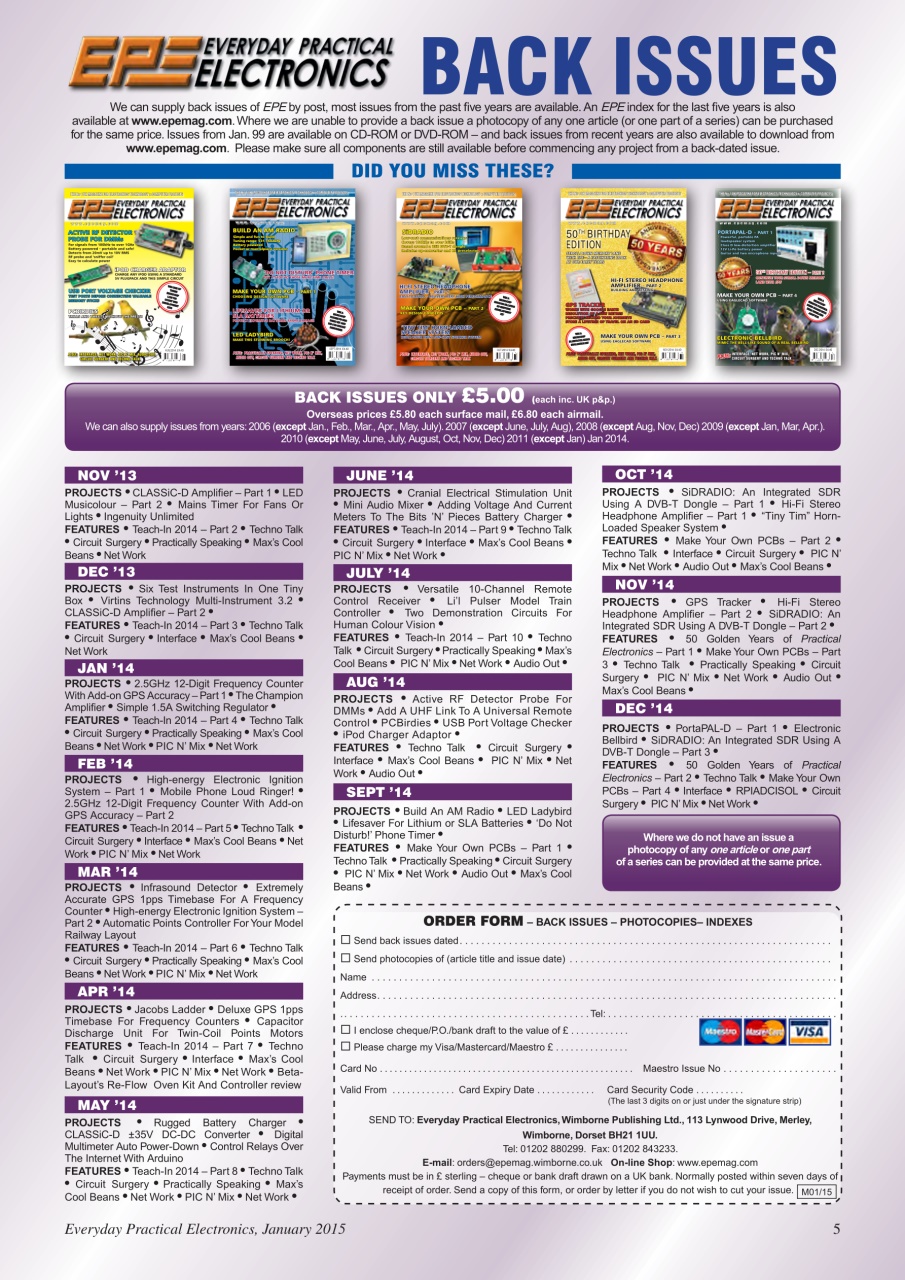Practical Electronics Preview Pages