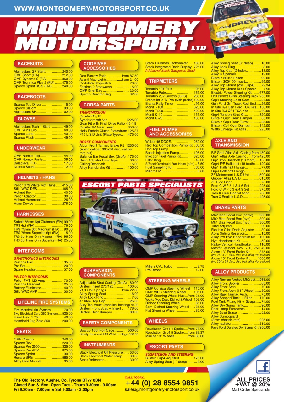 Pacenotes Rally magazine Preview Pages