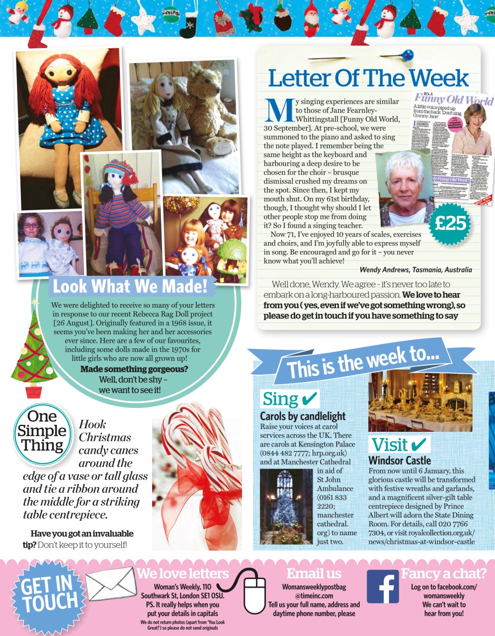 Woman's Weekly Preview Pages